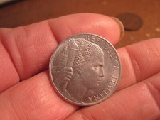 ITALY 1949, 5 LIRE, FREE