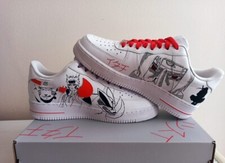 Nike Air Force 1 Naruto Custom Sneaker Schuh Shoes