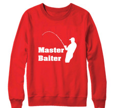 Felpa Master Baiter Da Pesca