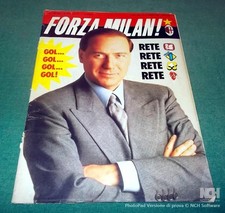 FORZA MILAN n. 2/3 del 1986