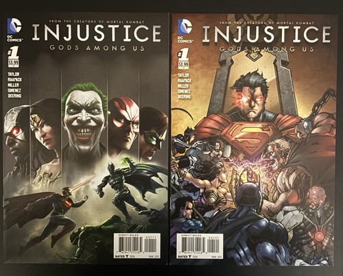Copertina variante injustice - variante,
