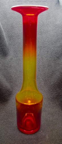 Bottiglia amberina vetro