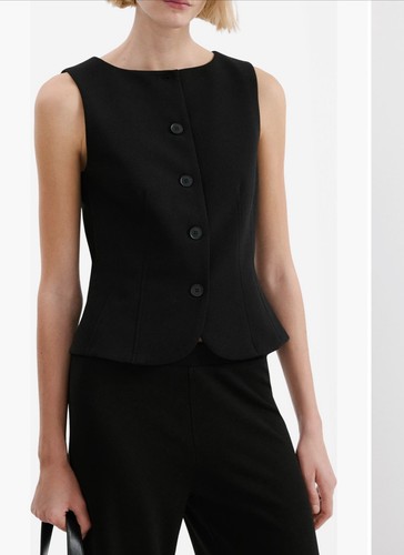 Zara tuta gilet con - zara, bottoni