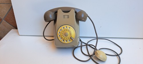 Telefono vintage bigrigio s62 - telefono,
