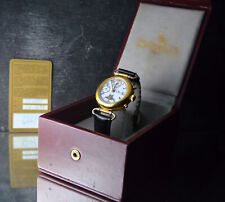 DONAX MEN'S VINTAGE CHRONOGRAPH MOONPHASE VALJOUX 7768 BOX & PAPERS 37MM WATCH