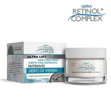 Retinol Complex Ultra Lift Crema Viso Antirughe Nutriente Siero Vipera 50ml