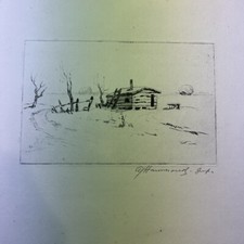 Stampa acquaforte cabina