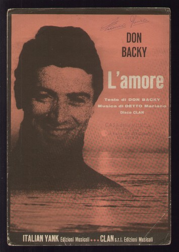Spartito sheet music don - spartito,