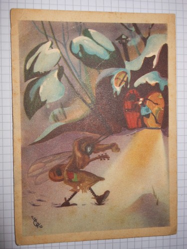 Cartolina cicala la - cartolina,