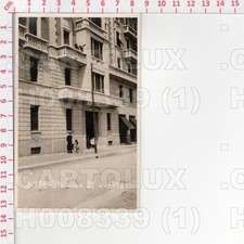 H8339 MILANO 1930 BICICLETTA BICI TRICICLO BAMBINO FOTO