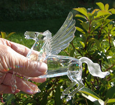 FIGURINA SWAROVSKI SCS, EDIZIONE 1998, PEGASO ALTEZZA 12 cm, ottima