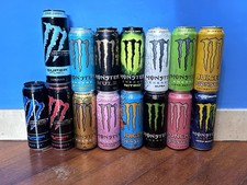 Lotto Lattine Monster Energy Da Collezione Rare Limited Edition VUOTE