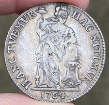 1764 Silver 1 GULDEN