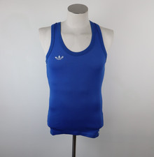 ADIDAS VENTEX CANOTTA  MAGLIA UOMO TG S SPORT T-SHIRT SMANICATA LOGO NYLON