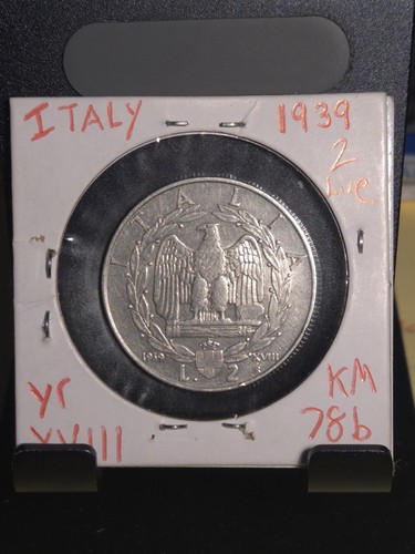 Italia 1939 xviii - xviii, lire