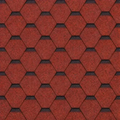 Tegole bituminose rosso - bituminose,