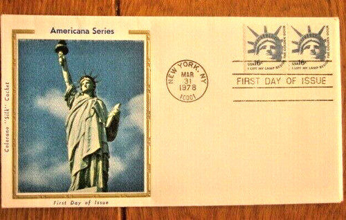 Statua della liberty coppia - della,