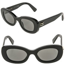 Occhiali da sole BVLGARI 40039 B.zero1 BV40039I nero oro logo ovale iconici 01A Zero