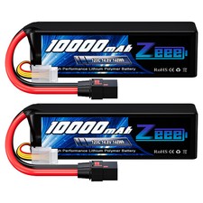 2x Zeee 14.8V 120C 10000mAh 4S