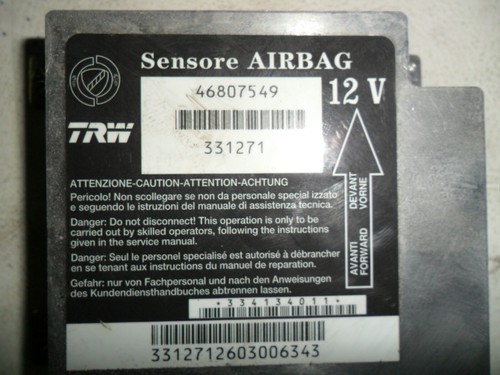 Centralina airbag lato guida - centralina,