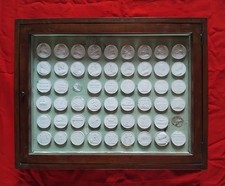 medagliere teca collezione calchi medaglie 1700-1800 wunderkammer memorabilia