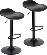 Set 2 Sgabelli Girevoli Con