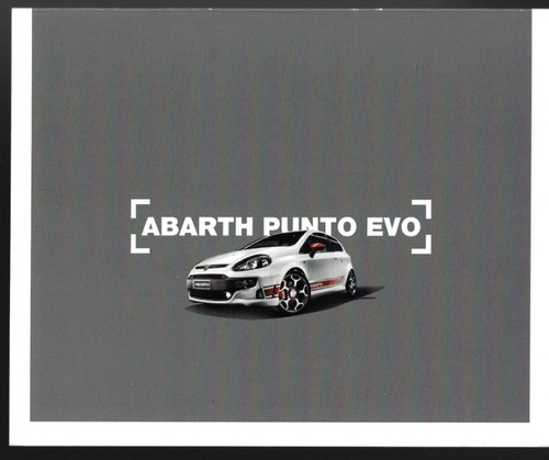 Brochure pieghevole abarth - pieghevole,