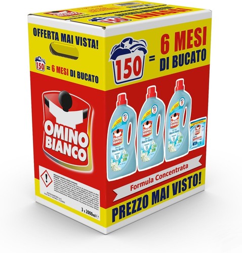 Omino bianco detersivo - bianco,