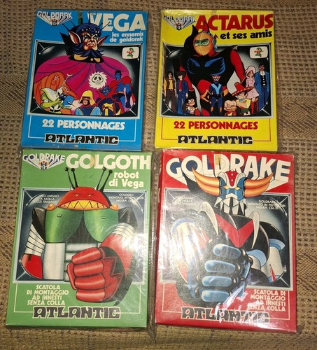 Goldrake atlantic set completo - atlantic,
