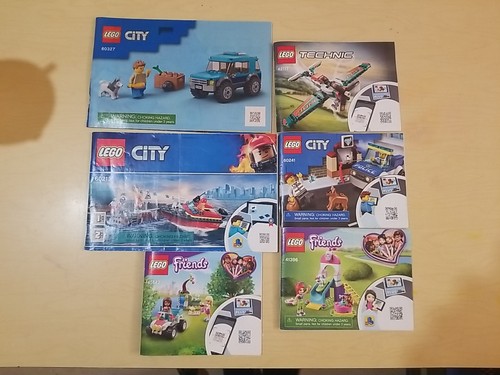 Manuali lego usati - usati, assortiti