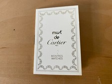 Used - Booklet Must De Cartier Libretto - Watches Orologi - 8 ´ 5 x 5 ´ 8 CM