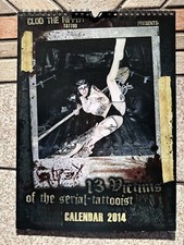 Clod The Ripper serial tattooist calendar 2014 (sexy Calendar - Tattooed Girl)