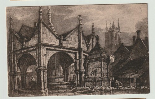 Art postcard glastonbury - art,
