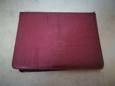 peugeot portalibretto portadocumenti book holder Broschürenhalter porte document