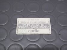 APRILIA ADESIVI ORIGINALI AF1 125 50 SINTESI FUTURA ADVANCED FRAME TECHNOLOGY 13