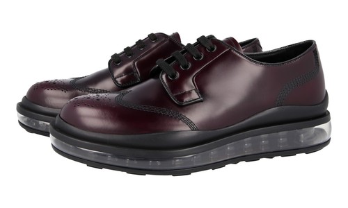 Sneaker prada pelle derby - in,