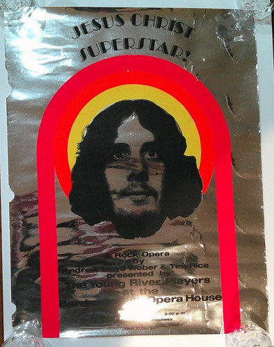 Raro poster 1977 jesus - *raro,