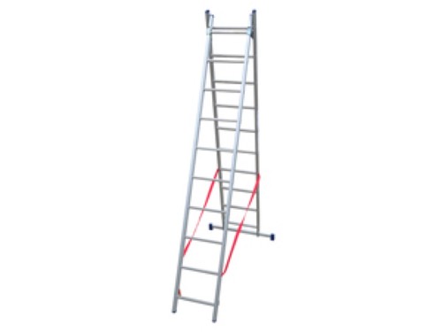Scala alluminio doppia - in,