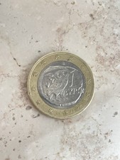 Moneta 1 euro gufo grecia 2002