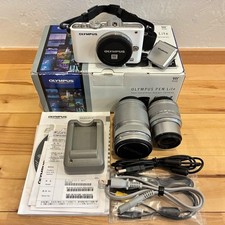 Olympus PEN Lite E PL3 kit obiettivo doppio zoom 14 42 mm fotocamera digitale compatta