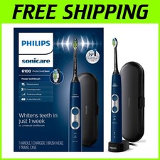 Spazzolino ricaricabile blu