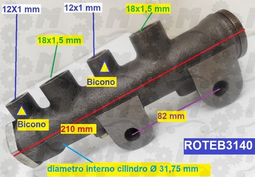 Pompa freno per carrello - freno,