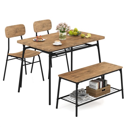 Set tavolo pranzo pezzi - tavolo, 4