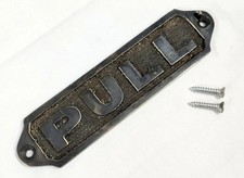 Targa insegna porta estraibile