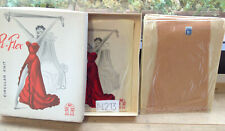 Lotto 6 Calze da reggicalze PI-FLEX circluar knit seamless vintage CAROCA N.213