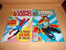 L'UOMO RAGNO CORNO N°1 COLLANA SUPEREROI RISTAMPA ALLEGATO A DR. STRANGE N°0