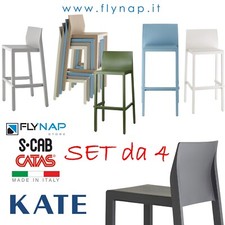 SCAB DESIGN SET DA 4 SGABELLI