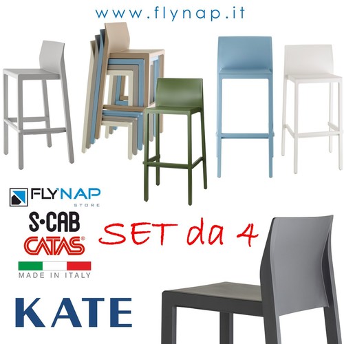 Scab design set sgabelli - design, 4