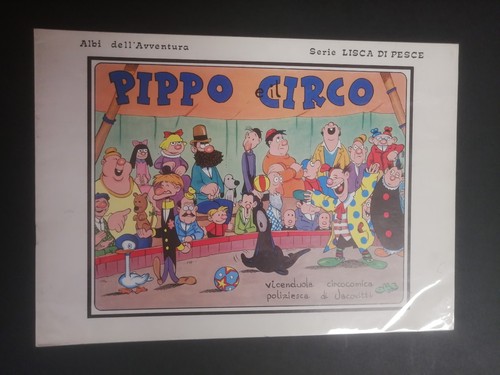 Jacovitti serie lisca pesce - lisca, di