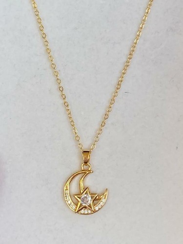 Collana placcata oro - collana, 8k